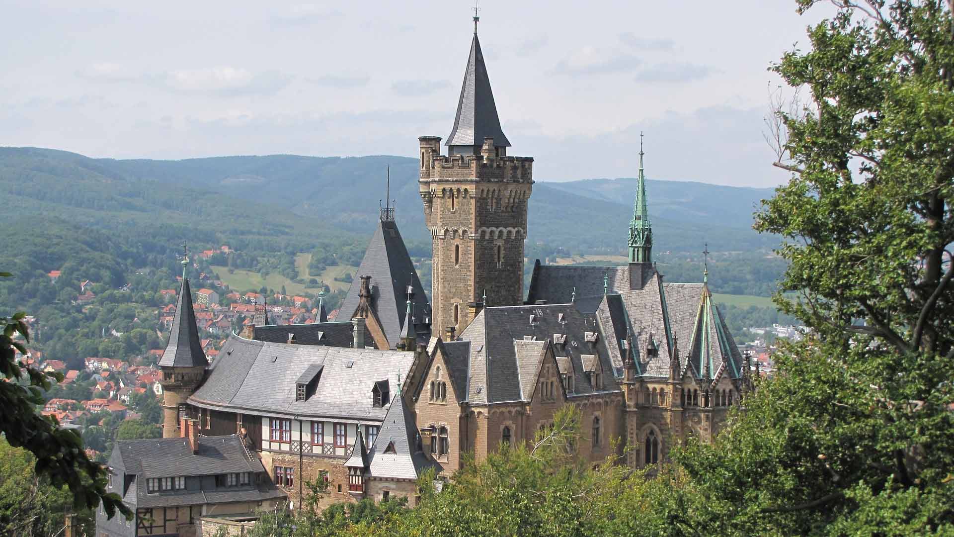 Het kasteel van Wernigerode in de Harz © Pixabay schulcircus